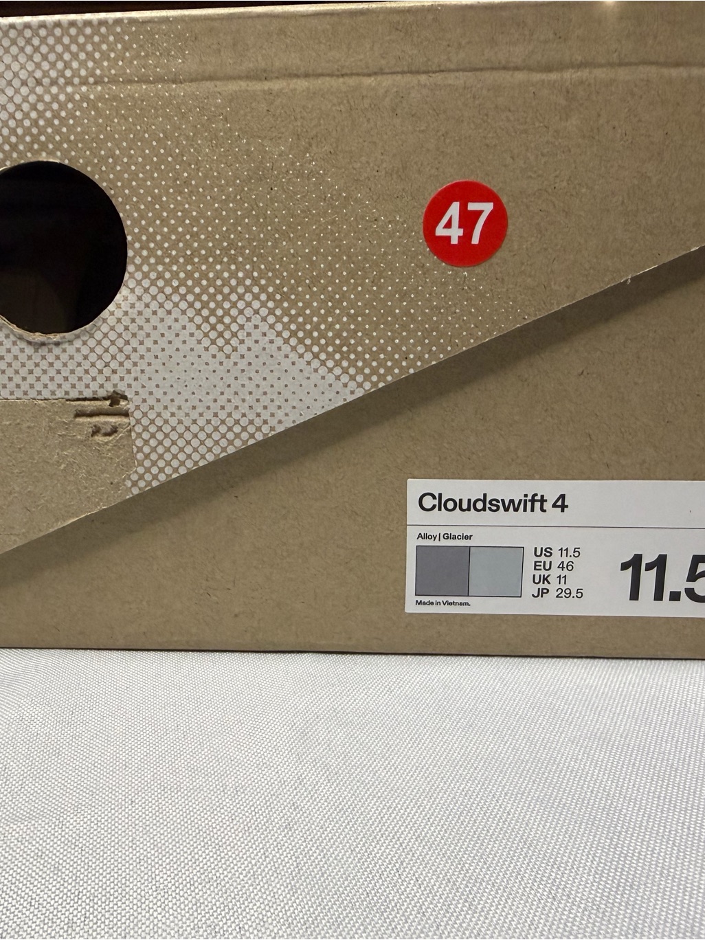Cloudswift 4 Mens Athletic Shoes In Alloy/Glacier